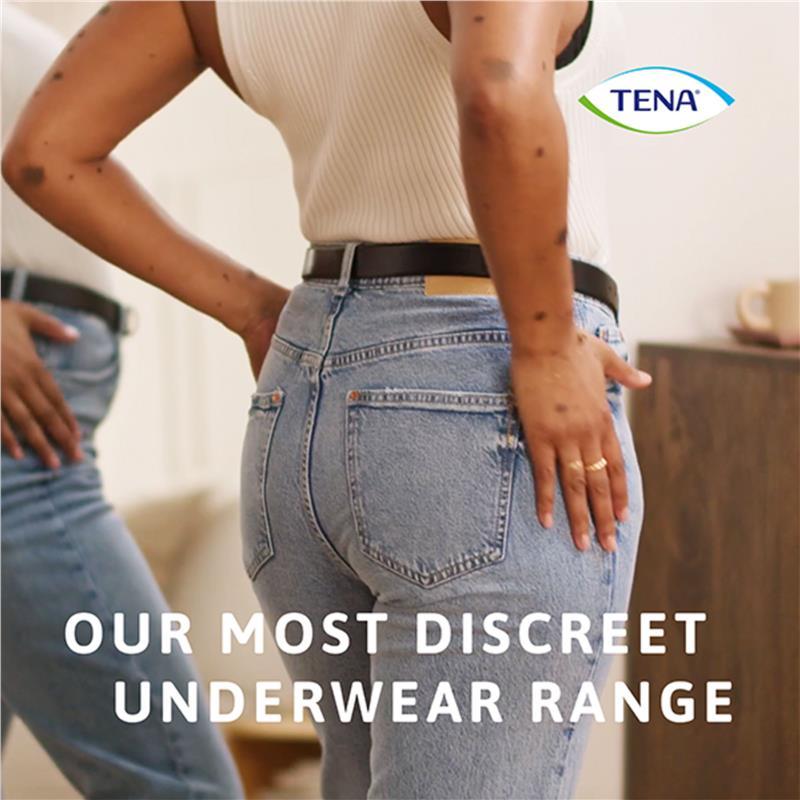 Tena Pants Discreet Black Large 10 Pack