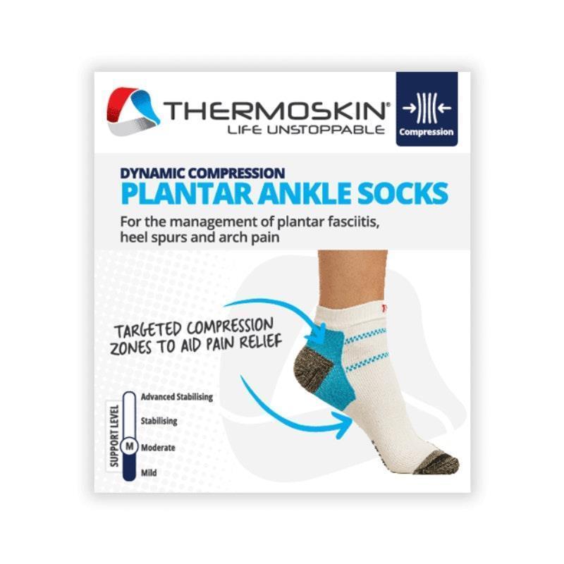 Thermoskin Plantar FXT Compression Socks Ankle Medium