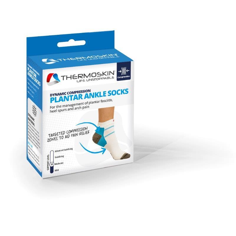 Thermoskin Plantar FXT Compression Socks Ankle Medium