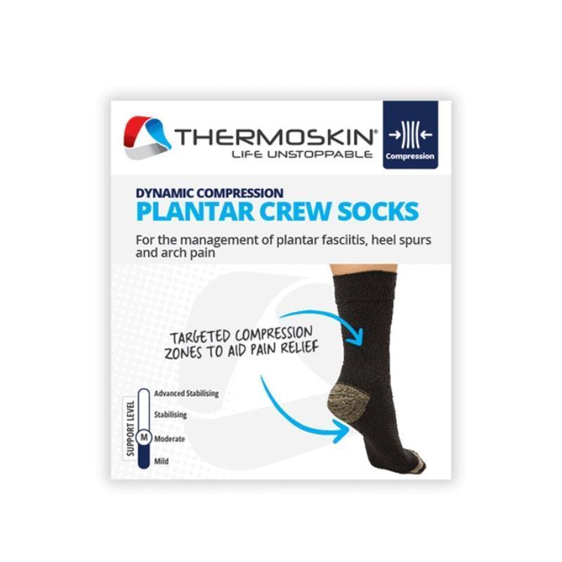 Thermoskin Plantar Compression Socks Crew X-Large