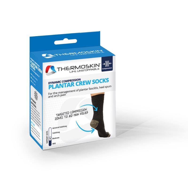 Thermoskin Plantar Compression Socks Crew X-Large