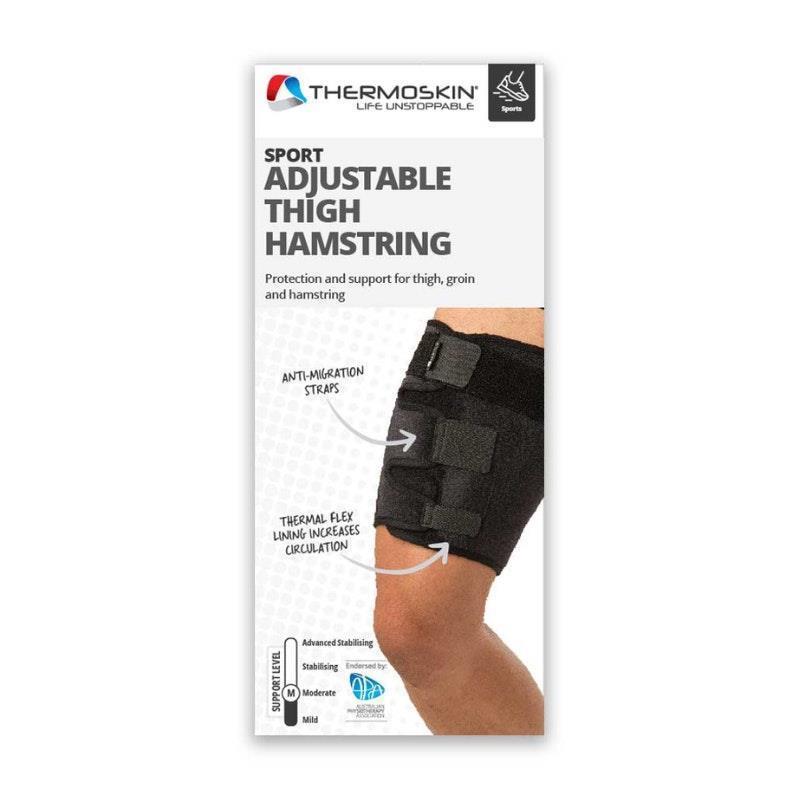 Thermoskin Sport Adjustable Thigh Hamstring Wrap One Size