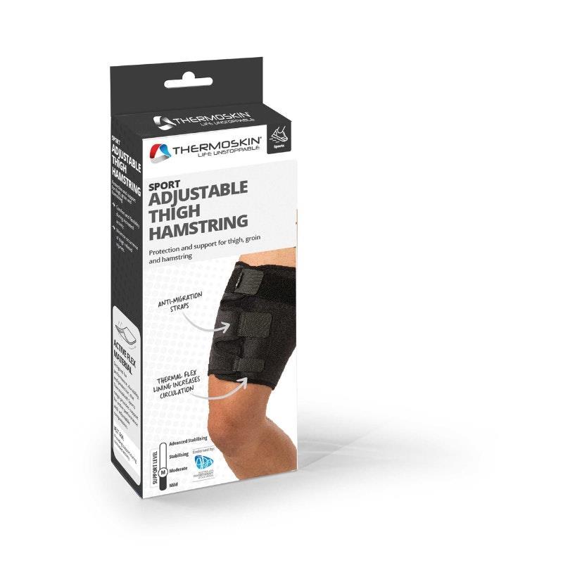 Thermoskin Sport Adjustable Thigh Hamstring Wrap One Size