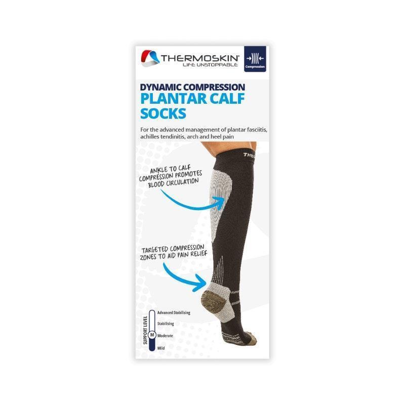 Thermoskin Plantar Compression Socks Calf Large