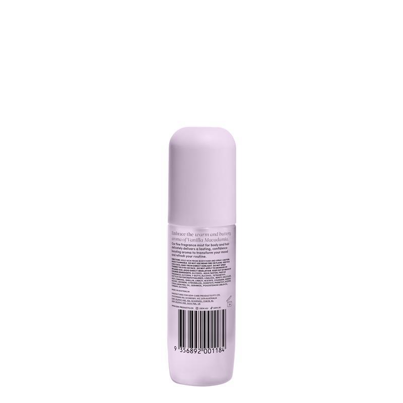 Gem Vanilla Macadamia Fragrance Mist 90ml