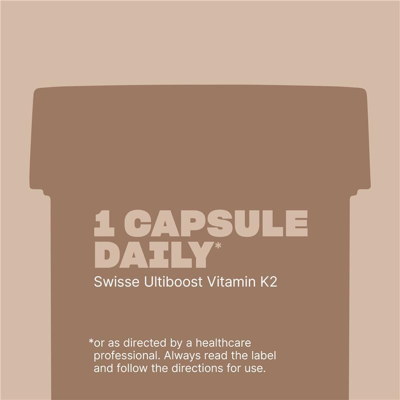 Swisse Ultiboost Vitamin K2 120 Capsules