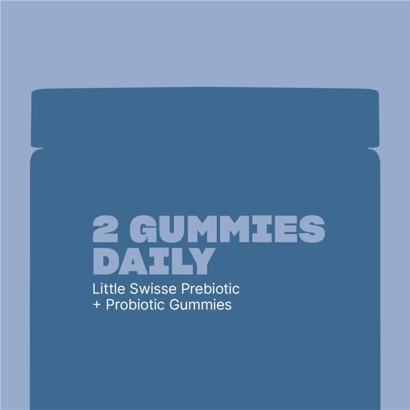 Little Swisse Prebiotic + Probiotic Gummies 180 Pack Exclusive