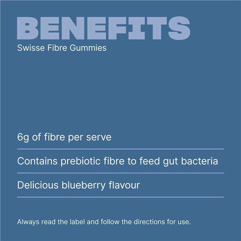 Swisse Ultiboost Fibre Boost Gummies 90 Pack
