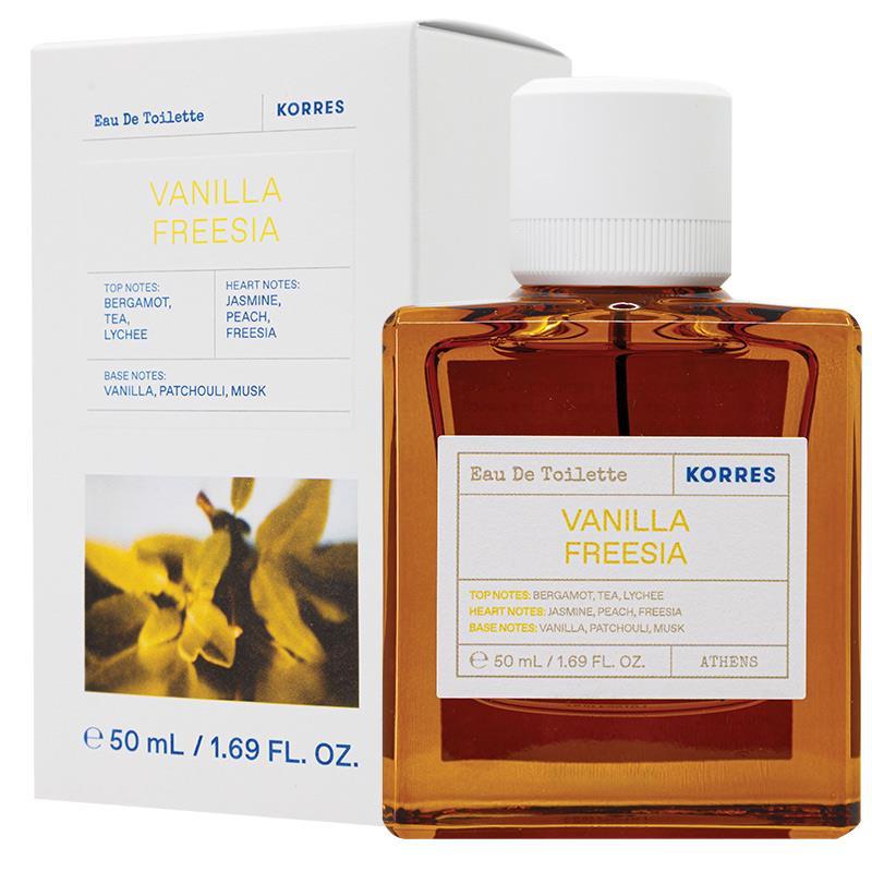 Korres Vanilla Freesia Eau de Toilette 50ml