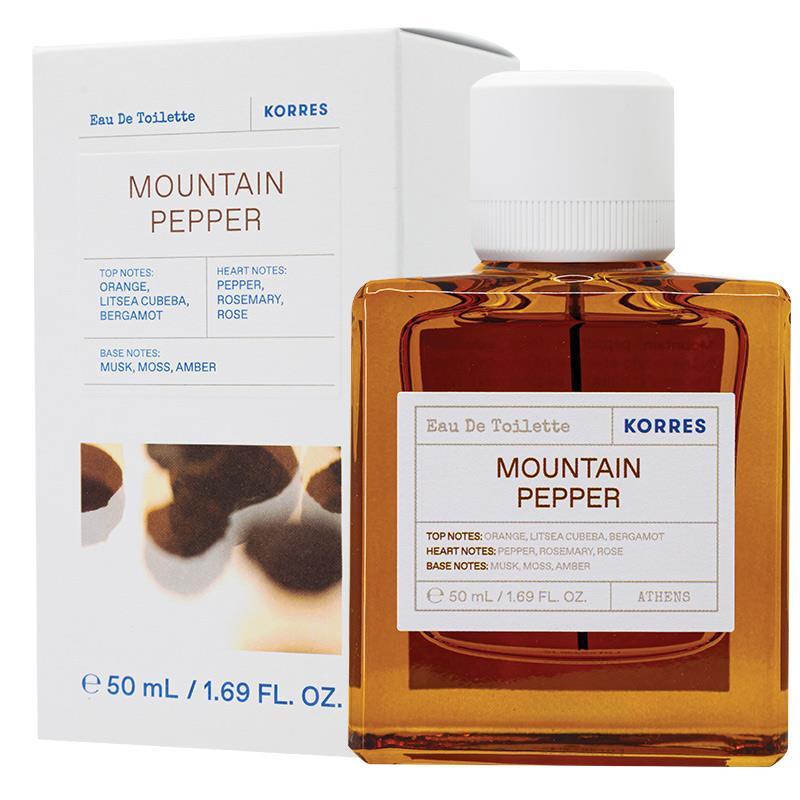 Korres Mountain Pepper Eau de Toilette 50ml
