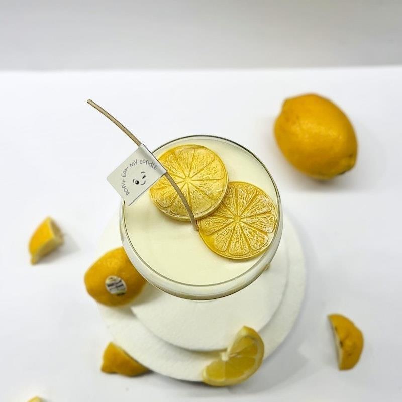 Don't Eat My Candle Limoncello Martini Candle - Triple Pour (310g) Lemon, Vanilla, Coco Mademoiselle