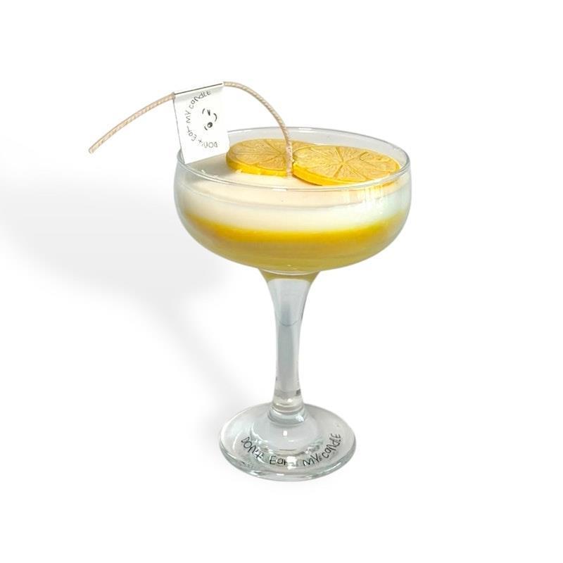 Don't Eat My Candle Limoncello Martini Candle - Double Pour (220g) Lemon, Vanilla, Coco Mademoiselle