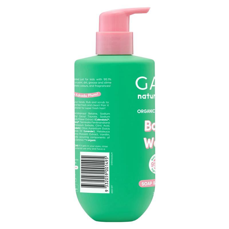 Gaia Natural Kids Body Wash 350mL