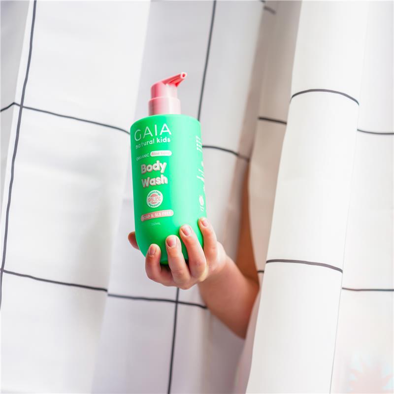 Gaia Natural Kids Body Wash 350mL