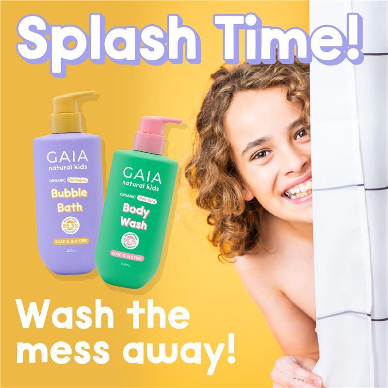 Gaia Natural Kids Bubble Bath 350mL