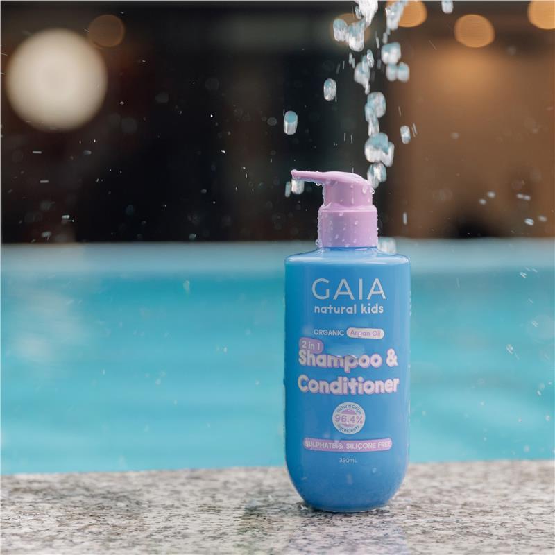 Gaia Natural Kids 2-in-1 Shampoo & Conditioner 350mL