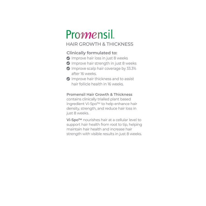 Promensil Hair Growth & Thickness 40 Capsules