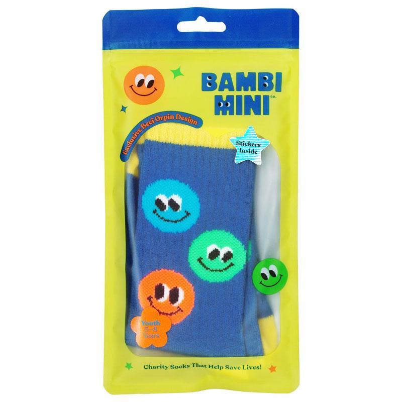 Bambi Mini Co. Smiley Squad Charity Socks 5-8 Years 2026