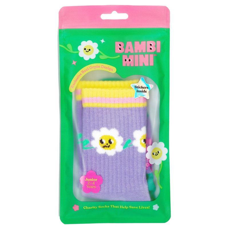 Bambi Mini Co. Flower Power Charity Socks 2-4 Years 2026