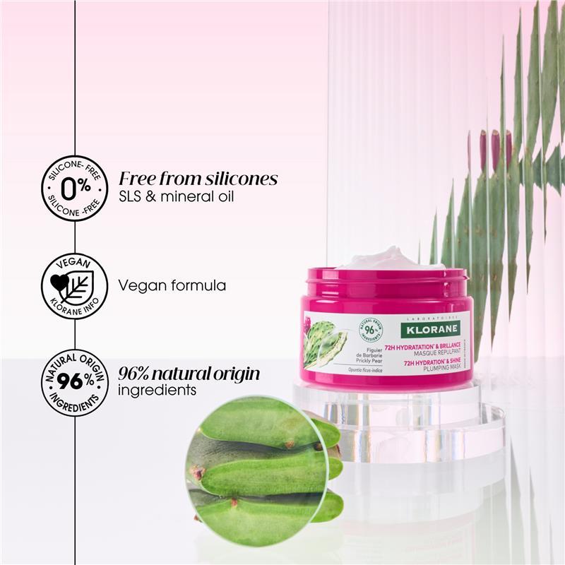 Klorane Hydration & Shine Mask with Prickly Pear 250ml