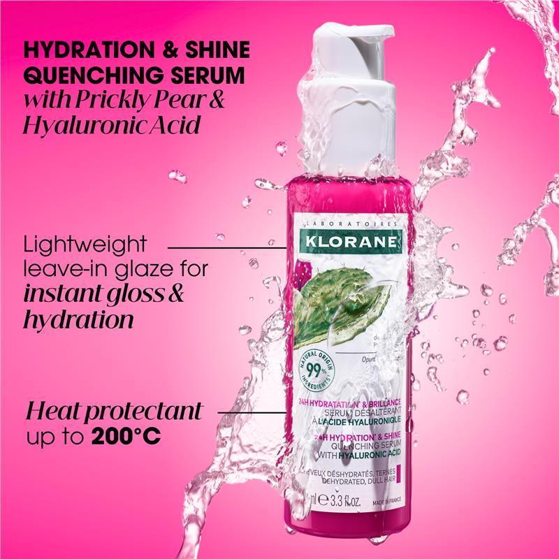 Klorane Hydration & Shine Serum with Prickly Pear 100ml