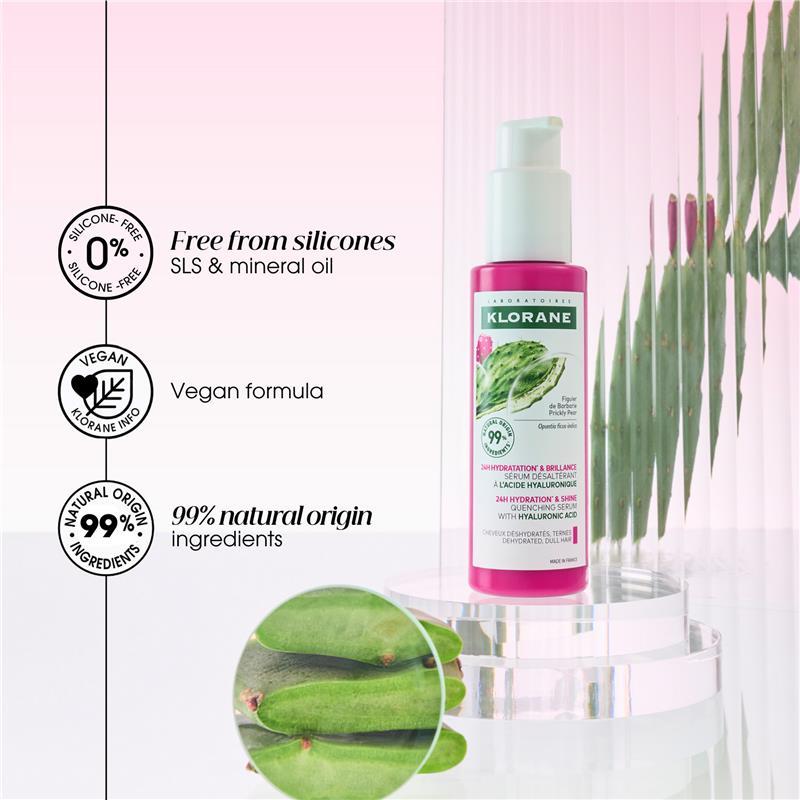 Klorane Hydration & Shine Serum with Prickly Pear 100ml