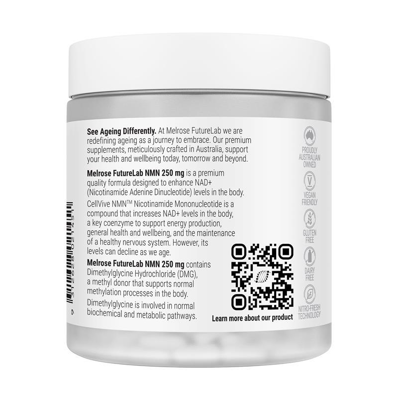 Melrose FutureLab NMN 250mg 30 Capsules