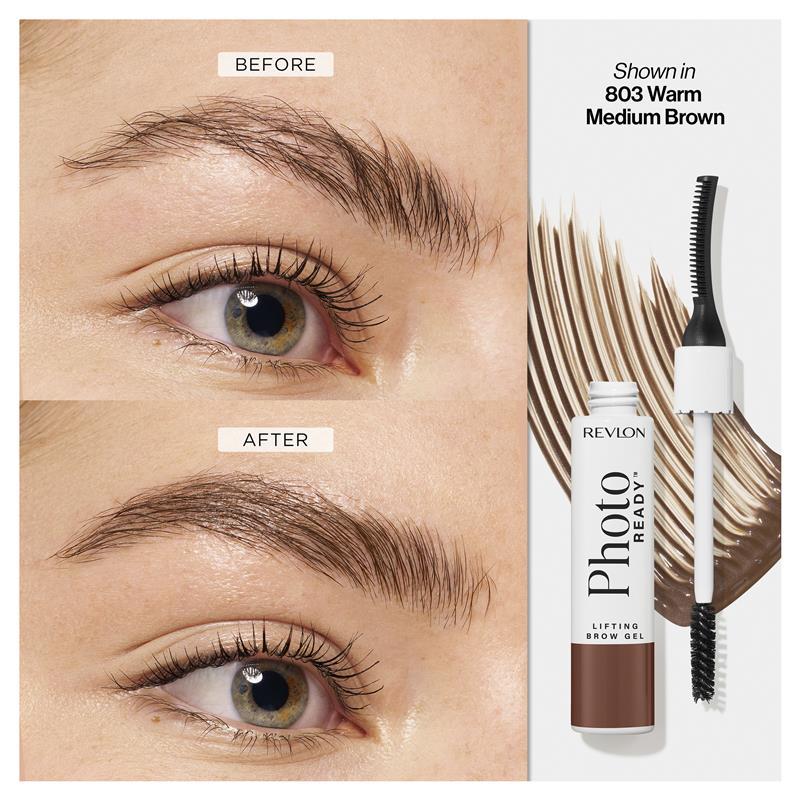 Revlon PhotoReady Lifting Brow Gel Warm Medium Brown