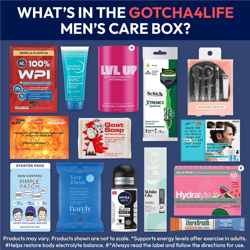 The Gotcha4Life Mens Care Box 2026