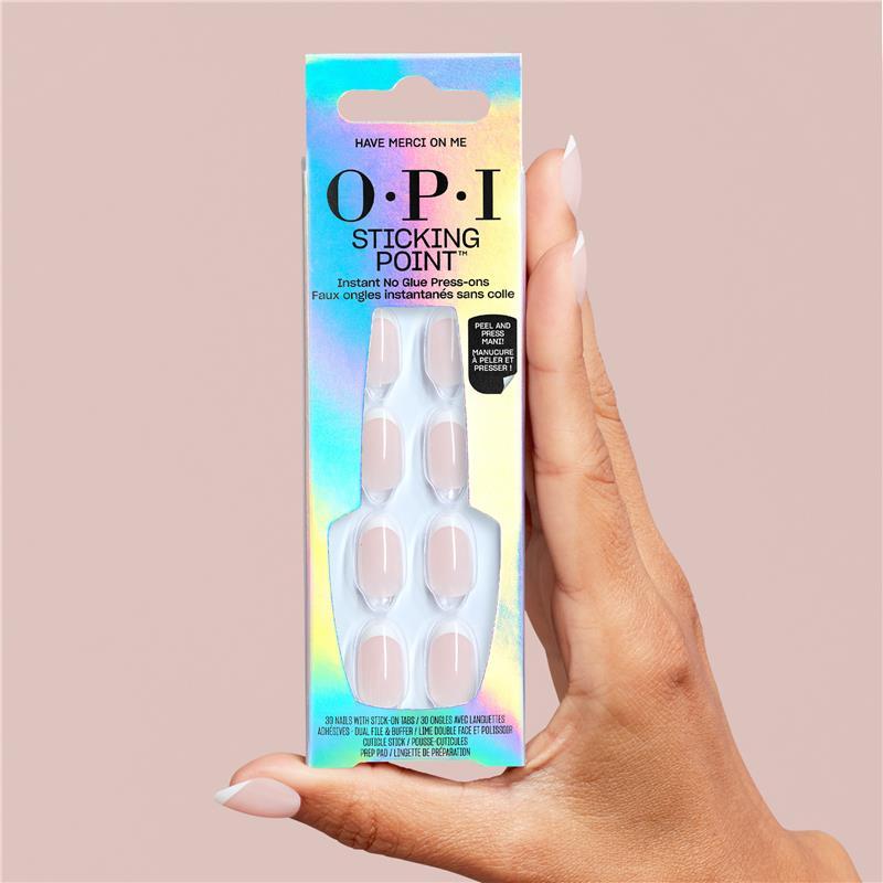 OPI Sticking Point Instant Press-On Nails Have Merci on Me