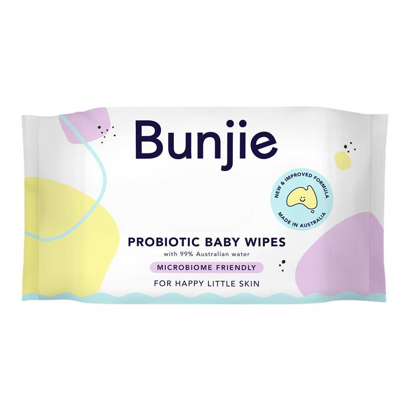 Bunjie Pink Travel Pouch Bonus 20 Pack Wipes