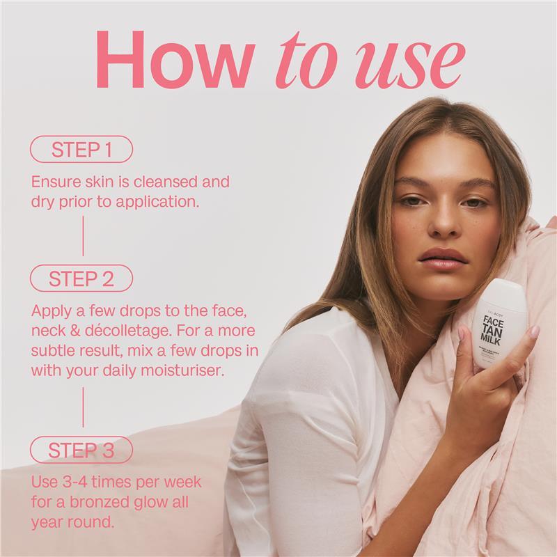 Bali Body Self Tanning Face Milk Drops 50ml