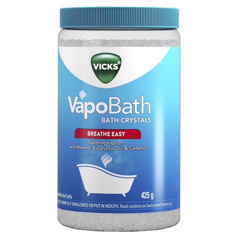 Vicks VapoBath Bath Crystals Non-Medicated Salts 425g