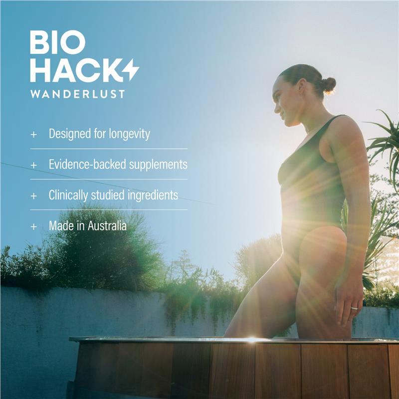BioHack Wanderlust NMN + Longevity 30 Capsules