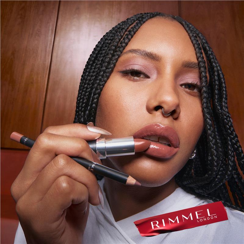 Rimmel Lasting Finish Iconic Nudes Lipstick 20 Cappuccino Light