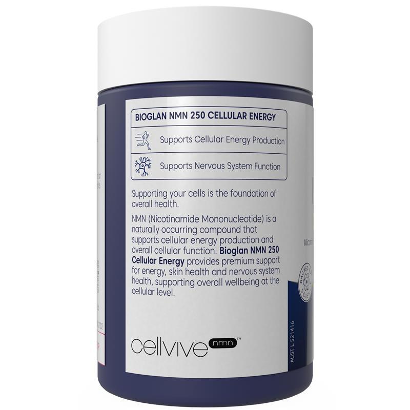 Bioglan NMN 250mg 30 Capsules