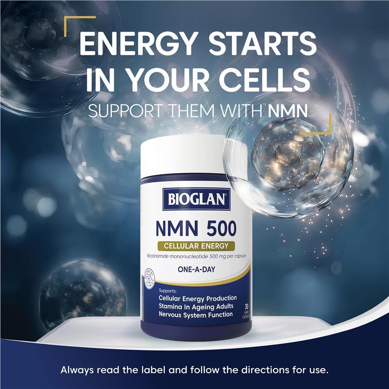 Bioglan NMN 500mg 30 Capsules