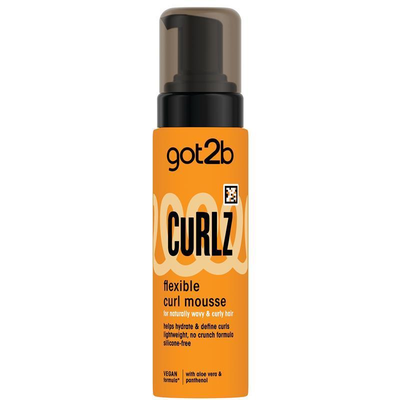 Got2b Curlz Flexible Curl Mousse 200ml