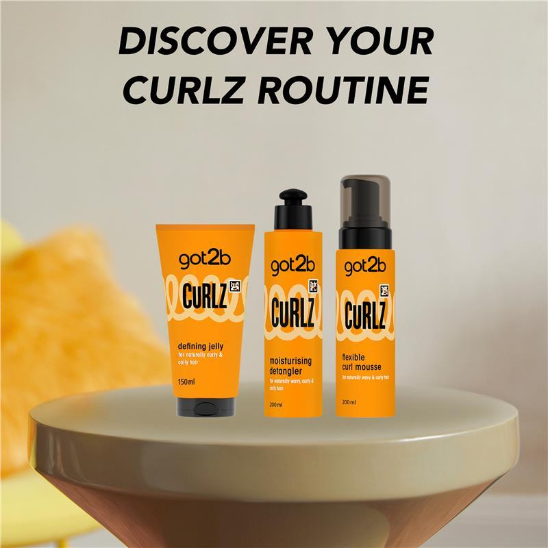 Got2b Curlz Flexible Curl Mousse 200ml
