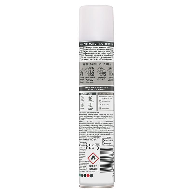 Batiste Hint of Colour Black 200ml