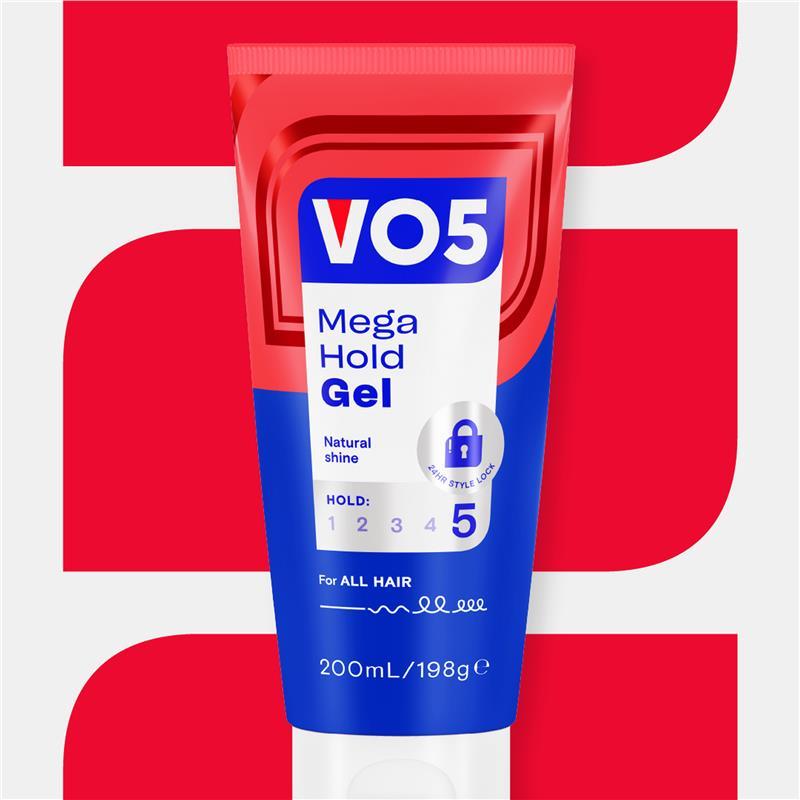 VO5 Mega Hold Gel 200ml