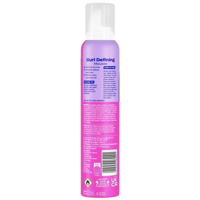 VO5 Curl Defining Mousse 200ml