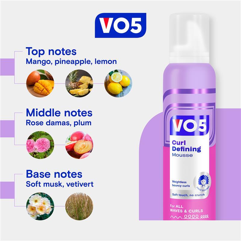 VO5 Curl Defining Mousse 200ml