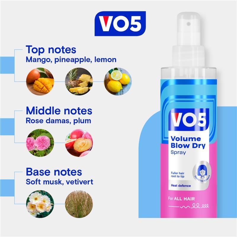 VO5 Volume Blow Dry Spray 200ml