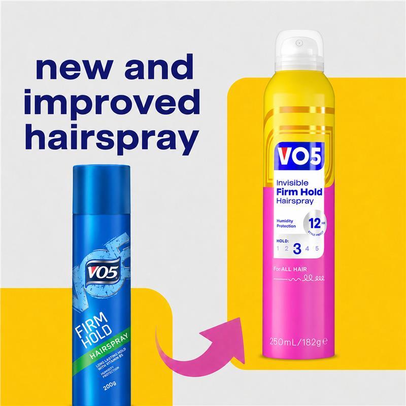 VO5 Firm Hold Hairspray 250ml