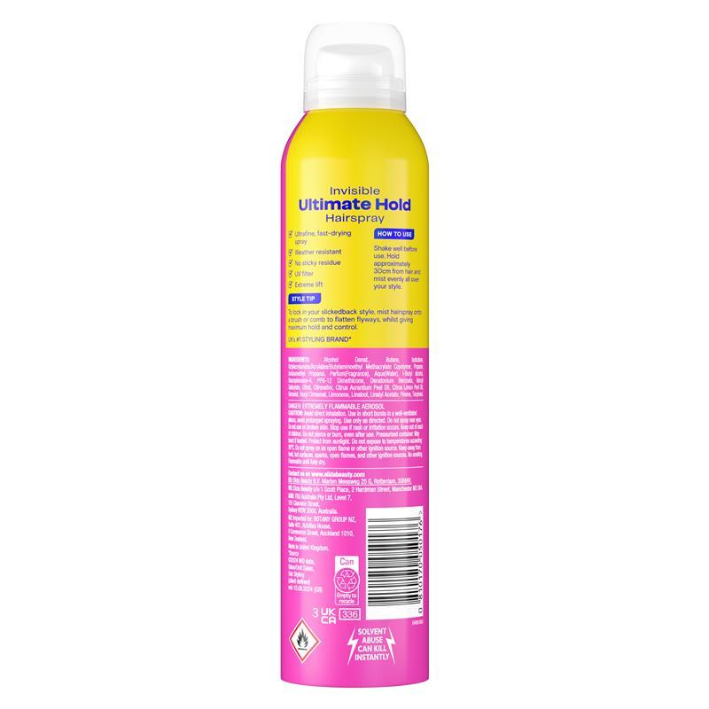 VO5 Ultimate Hold Hairspray 250ml
