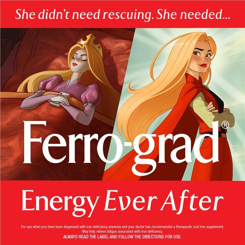 Ferro-Grad Iron & Vitamin C 120 Tablets Exclusive Size
