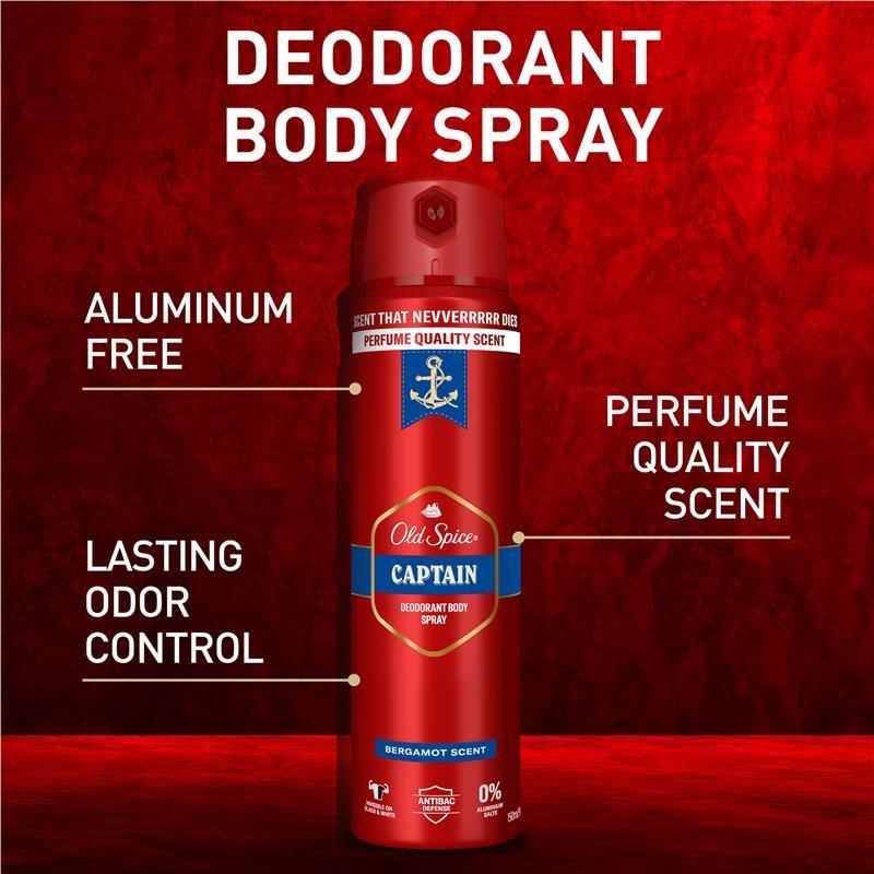 Old Spice Captain Deodorant Body Spray 150ml