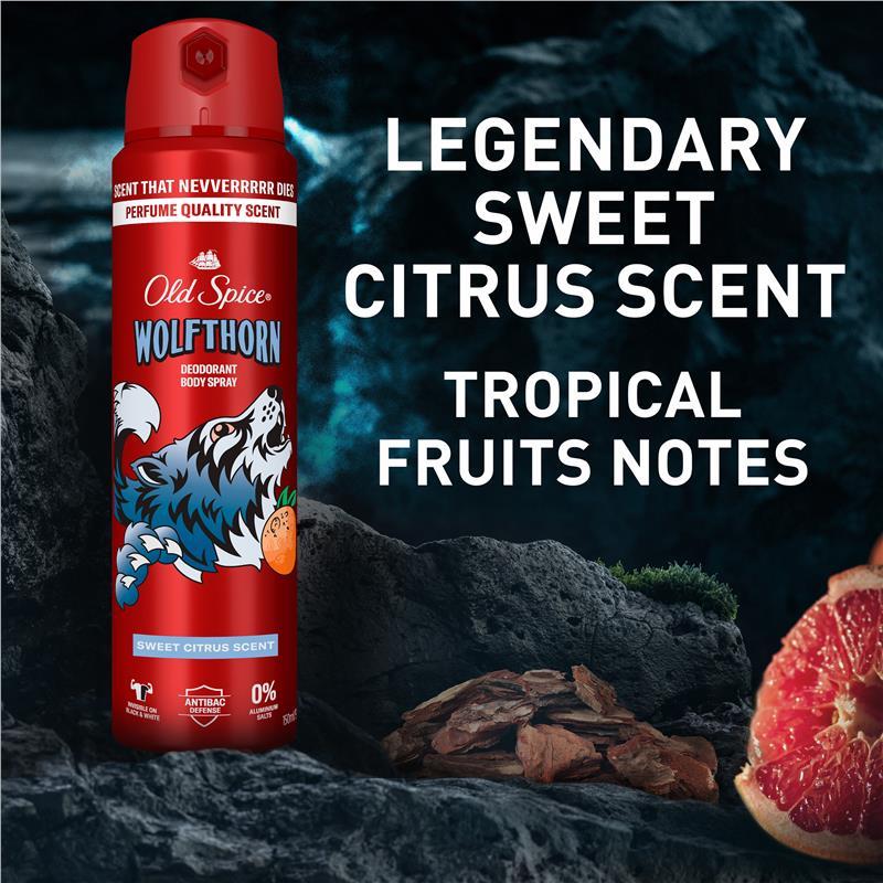 Old Spice Wolfthorn Deodorant Body Spray 150ml