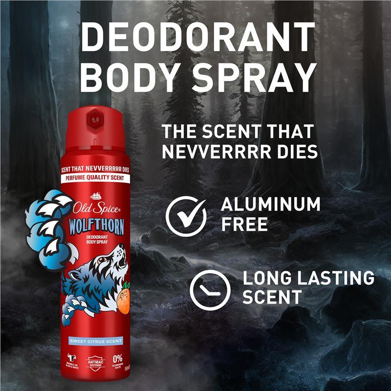 Old Spice Wolfthorn Deodorant Body Spray 150ml